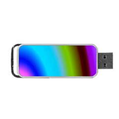 Multi Color Stones Wall Multi Radiant Portable USB Flash (One Side)