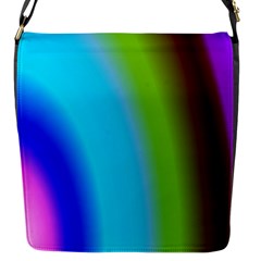 Multi Color Stones Wall Multi Radiant Flap Messenger Bag (S)