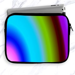 Multi Color Stones Wall Multi Radiant Apple Ipad 2/3/4 Zipper Cases by Simbadda