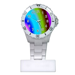 Multi Color Stones Wall Multi Radiant Plastic Nurses Watch by Simbadda