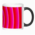 Pink Hypnotic Background Morph Mugs Right