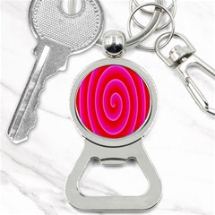 Pink Hypnotic Background Button Necklaces by Simbadda