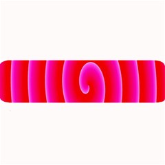 Pink Hypnotic Background Large Bar Mats by Simbadda