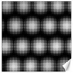 Black And White Modern Wallpaper Canvas 16  X 16   by Simbadda