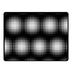 Black And White Modern Wallpaper Fleece Blanket (small) by Simbadda