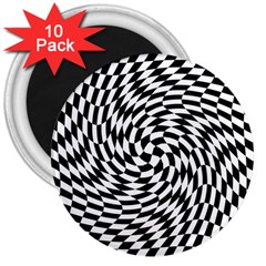 Whirl 3  Magnets (10 Pack)  by Simbadda