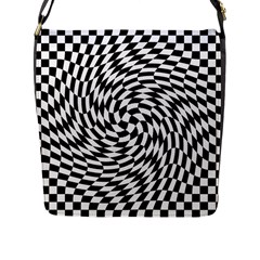 Whirl Flap Messenger Bag (L) 