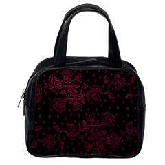 Floral Pattern Background Classic Handbags (one Side) by Simbadda