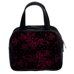 Floral Pattern Background Classic Handbags (2 Sides) by Simbadda