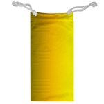 Yellow Gradient Background Jewelry Bag Front