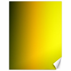 Yellow Gradient Background Canvas 12  X 16  