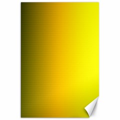 Yellow Gradient Background Canvas 20  X 30   by Simbadda