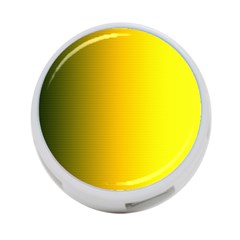 Yellow Gradient Background 4-port Usb Hub (two Sides)  by Simbadda