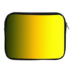 Yellow Gradient Background Apple Ipad 2/3/4 Zipper Cases by Simbadda