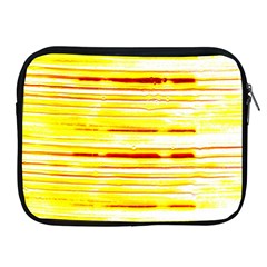 Yellow Curves Background Apple Ipad 2/3/4 Zipper Cases by Simbadda