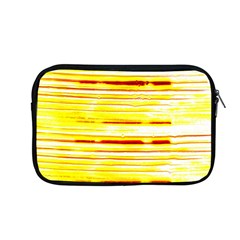 Yellow Curves Background Apple Macbook Pro 13  Zipper Case by Simbadda