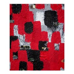 Red Black Gray Background Shower Curtain 60  X 72  (medium)  by Simbadda