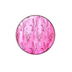 Pink Curtains Background Hat Clip Ball Marker (10 Pack) by Simbadda