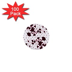 Floral Pattern 1  Mini Buttons (100 Pack)  by Simbadda