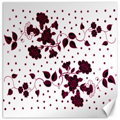 Floral Pattern Canvas 20  X 20   by Simbadda