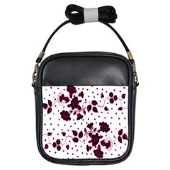 Floral Pattern Girls Sling Bags by Simbadda