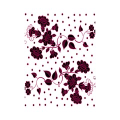 Floral Pattern Shower Curtain 48  X 72  (small)  by Simbadda