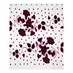 Floral Pattern Shower Curtain 60  X 72  (medium)  by Simbadda