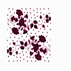 Floral Pattern Large Garden Flag (two Sides) by Simbadda