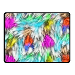 Fur Fabric Fleece Blanket (small) by Simbadda