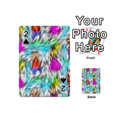 Fur Fabric Playing Cards 54 (mini)  by Simbadda