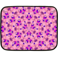 Mandala Tiling Fleece Blanket (mini) by Simbadda