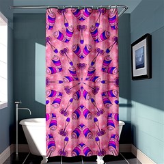 Mandala Tiling Shower Curtain 36  X 72  (stall)  by Simbadda