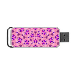 Mandala Tiling Portable Usb Flash (two Sides) by Simbadda