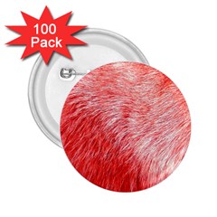 Pink Fur Background 2.25  Buttons (100 pack) 