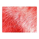 Pink Fur Background Double Sided Flano Blanket (Mini)  35 x27  Blanket Back