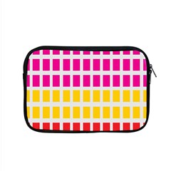 Squares Pattern Background Colorful Squares Wallpaper Apple Macbook Pro 15  Zipper Case by Simbadda