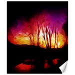 Fall Forest Background Canvas 8  x 10  8.15 x9.66  Canvas - 1