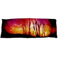 Fall Forest Background Body Pillow Case (dakimakura) by Simbadda