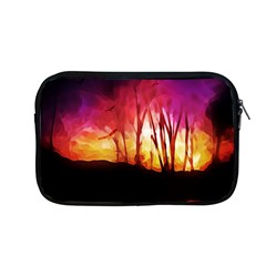 Fall Forest Background Apple Macbook Pro 13  Zipper Case by Simbadda