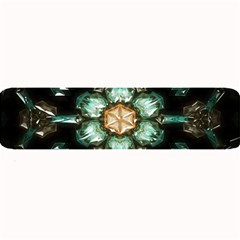 Kaleidoscope With Bits Of Colorful Translucent Glass In A Cylinder Filled With Mirrors Large Bar Mats by Simbadda