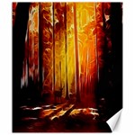 Artistic Effect Fractal Forest Background Canvas 20  x 24   19.57 x23.15  Canvas - 1