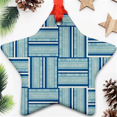 Pattern Star Ornament (two Sides) by Valentinaart