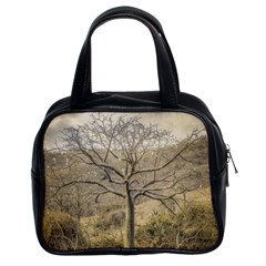 Ceiba Tree At Dry Forest Guayas District   Ecuador Classic Handbags (2 Sides) by dflcprints