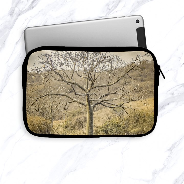 Ceiba Tree At Dry Forest Guayas District   Ecuador Apple iPad Mini Zipper Cases