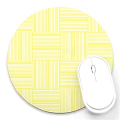 Pattern Round Mousepads by Valentinaart