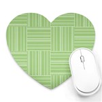 Pattern Heart Mousepads Front