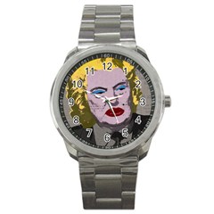 Happy Birthday Mr  President  Sport Metal Watch by Valentinaart