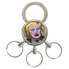 Happy Birthday Mr  President  3-ring Key Chains