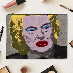 Happy Birthday Mr  President  Cosmetic Bag (xl) by Valentinaart