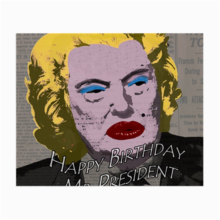 Happy Birthday Mr. President  Small Glasses Cloth